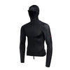 Mens Wetsuits - Florence Marine X - Florence Marine X Standard Issue L/S Utility Pocket Hooded Rashguard - Black - Melbourne Surfboard Shop - Shipping Australia Wide | Victoria, New South Wales, Queensland, Tasmania, Western Australia, South Australia, Northern Territory.