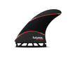 Futures Jordy 3.1 Large Techflex Thruster - Black Surfboard Fins Futures 