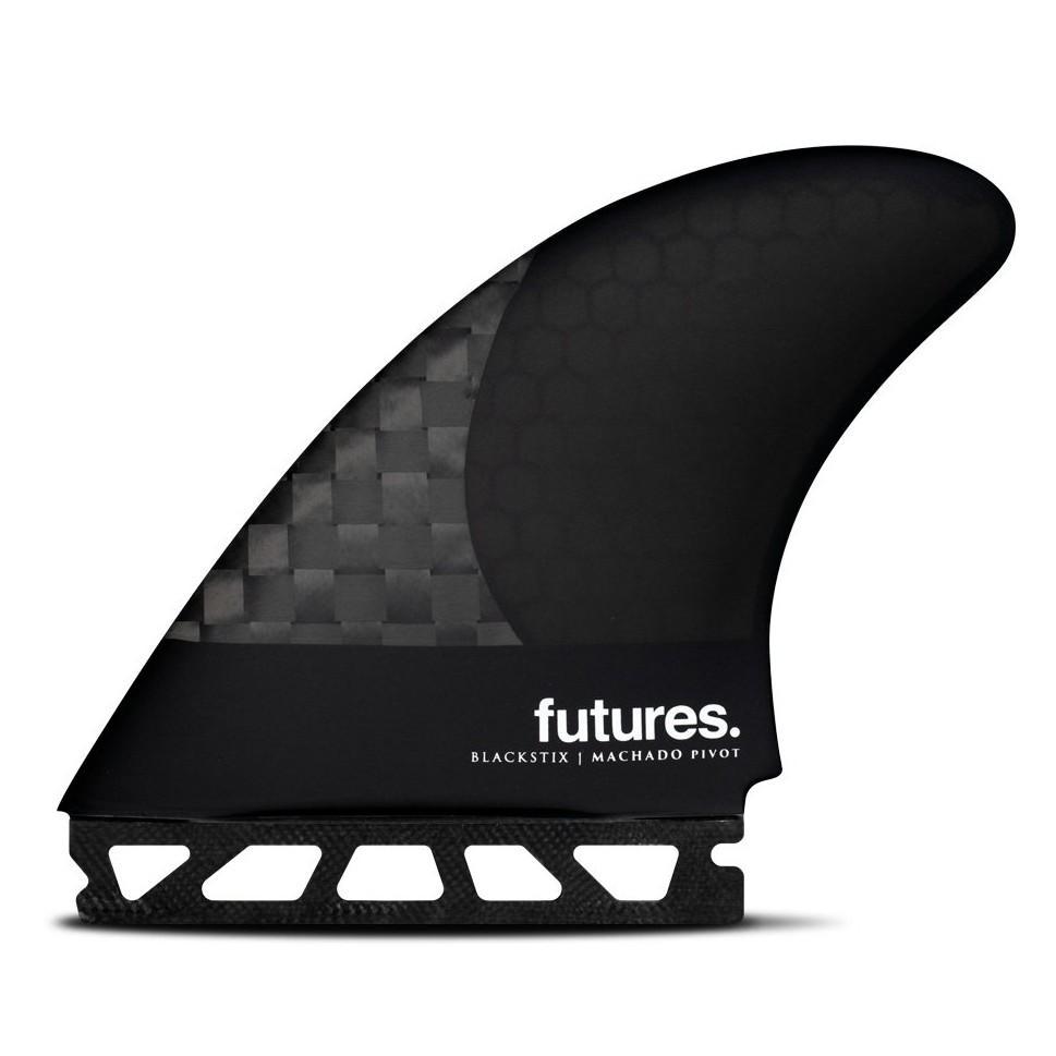 Futures Machado Blackstix 3.0 Pivot Thruster Set Swirl - L Thruster / Tri Futures 