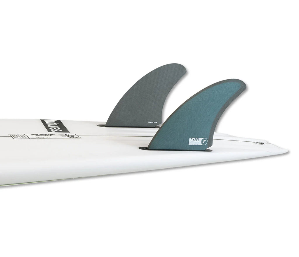 Futures Pyzel Bobcat Twin FG Surfboard Fins Futures 