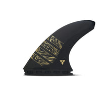 Futures Vector 3/2 Medium Alpha Thruster - Carbon/Gold Surfboard Fins Futures 