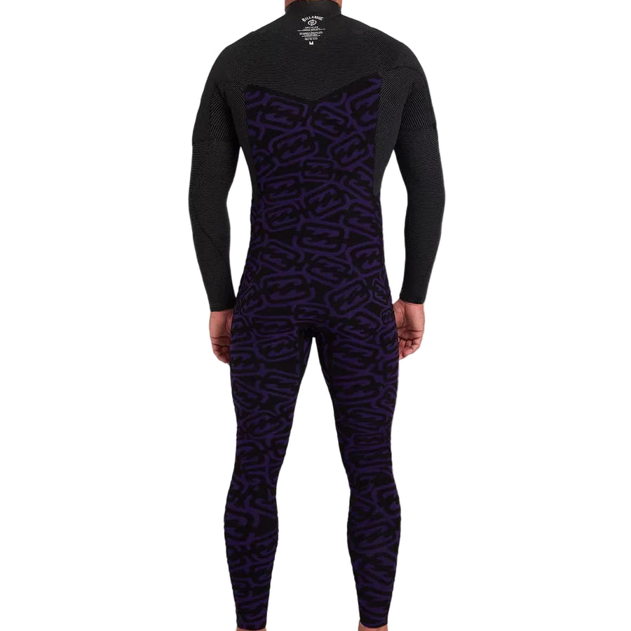 Billabong Mens 4/3 Furnace Ultra Gullwing Steamer - Black