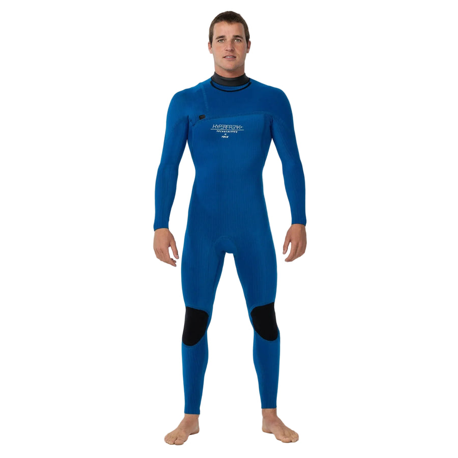 O'Neill Hyperfreak 3/2+ Steamer Chest Zip Wetsuit - Black