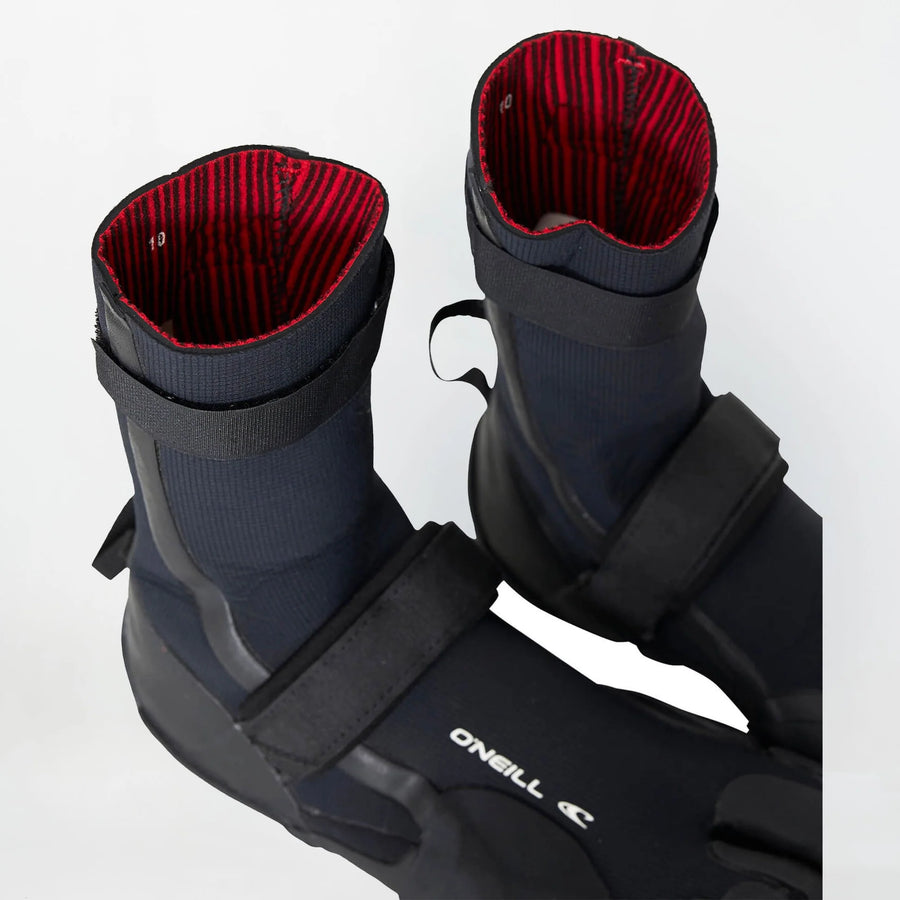 O'Neill Hyper Fire 3mm Split Toe Wetsuit Boot - Black
