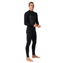 O'Neill Men's Defender 3/2mm Steamer Chest Zip - Black