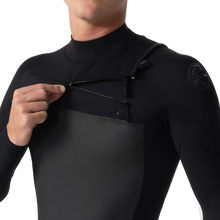 O'Neill Men's Defender 3/2mm Steamer Chest Zip - Black