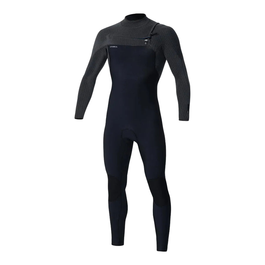 O'Neill Hyperfreak 4/3+ Steamer Chest Zip Wetsuit - Tempered Steel