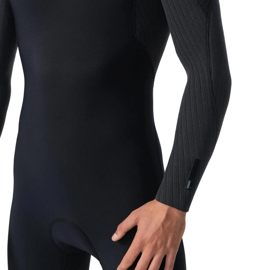 O'Neill Hyperfreak 4/3+ Steamer Chest Zip Wetsuit - Tempered Steel