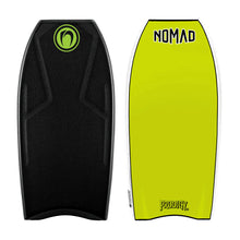 Nomad Prodigy ZED Core Crescent Bodyboards & Accessories Nomad 43" Black Deck / Lemon Bottom 