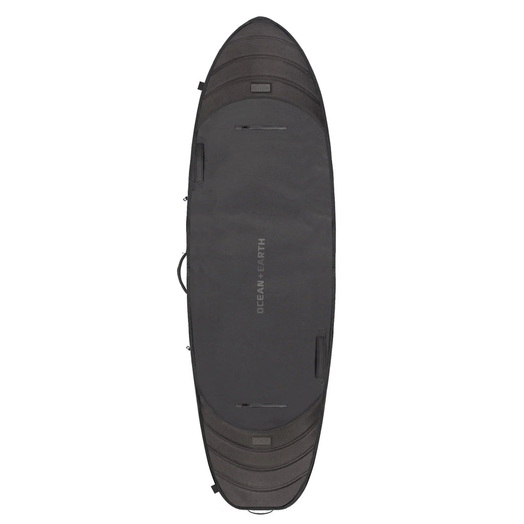 Ocean & Earth Apex Fish/Short Travel Cover - 4 Board: Black Boardbags Ocean & Earth 6'4" 