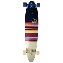 Ocean Pacific Swell Pintail Skateboard 40" x 8.75" Navy/Off White Skateboard Hardware Ocean Pacific Navy/Off White 