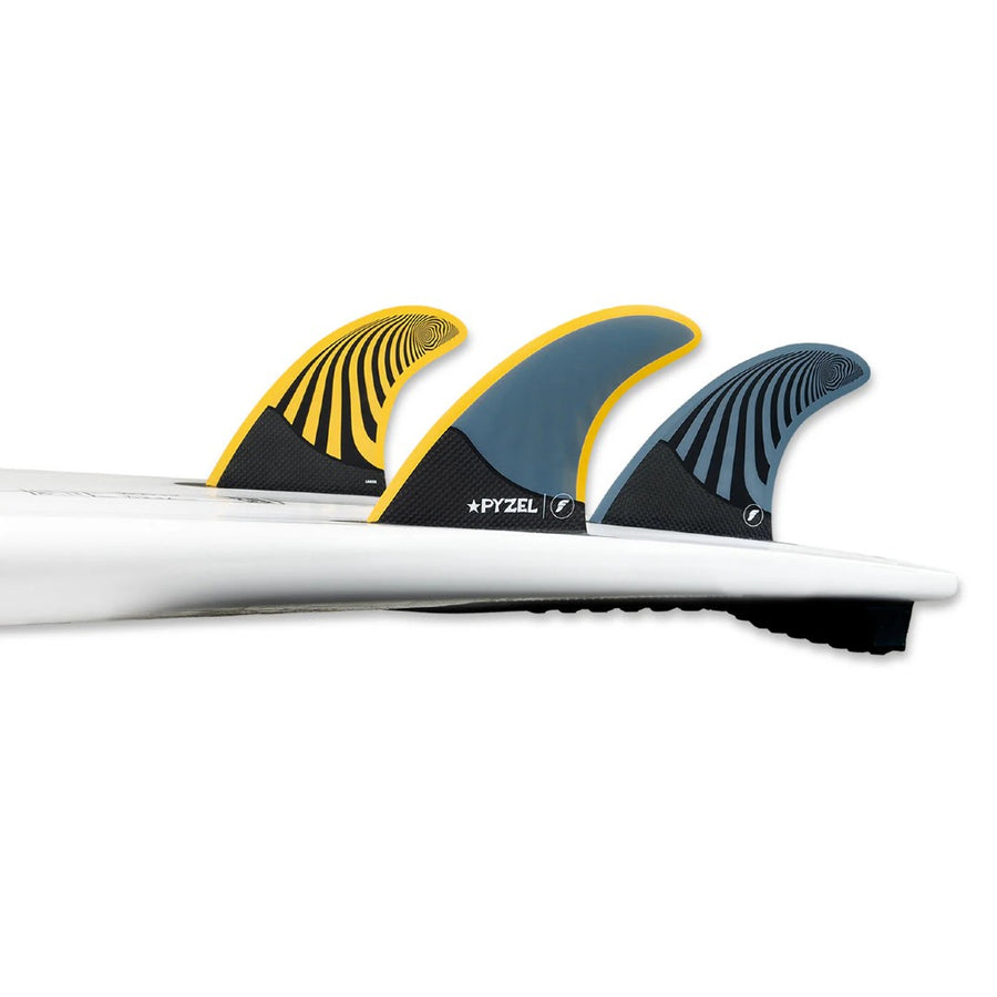 Futures Pyzel Large HC Thruster - Blue/Yellow