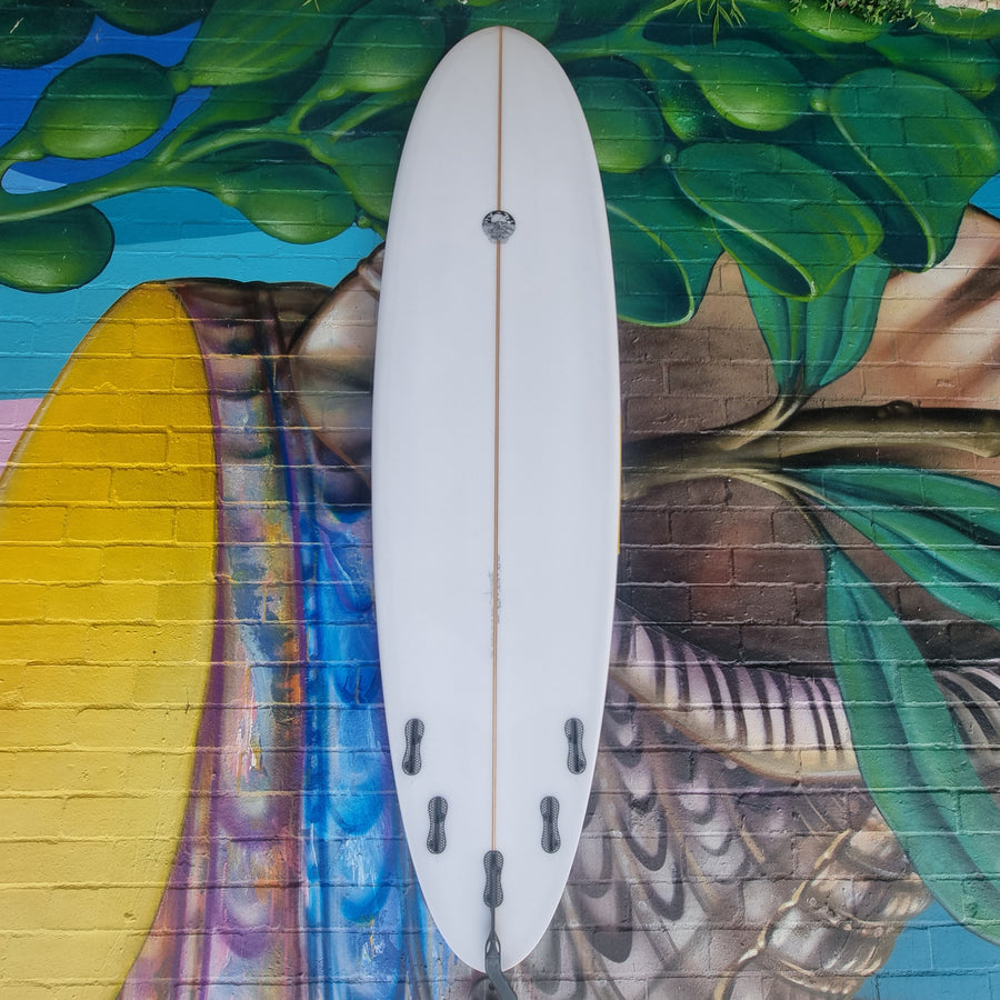 (#7778) Oke Custom Mid 7'3" x 21 1/4" x 2 7/8" FCSII