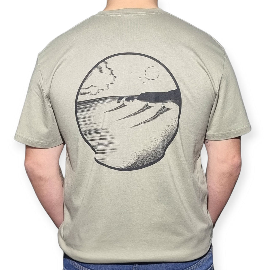 Melbourne Surf Board Shop Torquay Point Tee Eucalyptus