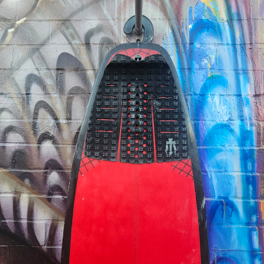 (#7762) Wood Surfboards Custom 6'1" x 19 1/4" x 2 1/2" 32.8L FCSII