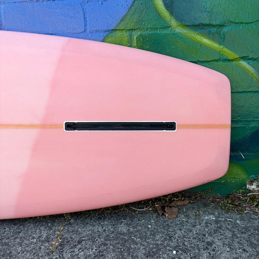 (#2747) Oke Log 9'2" x 23 1/4" x 2 3/4" Single (Fin Included)