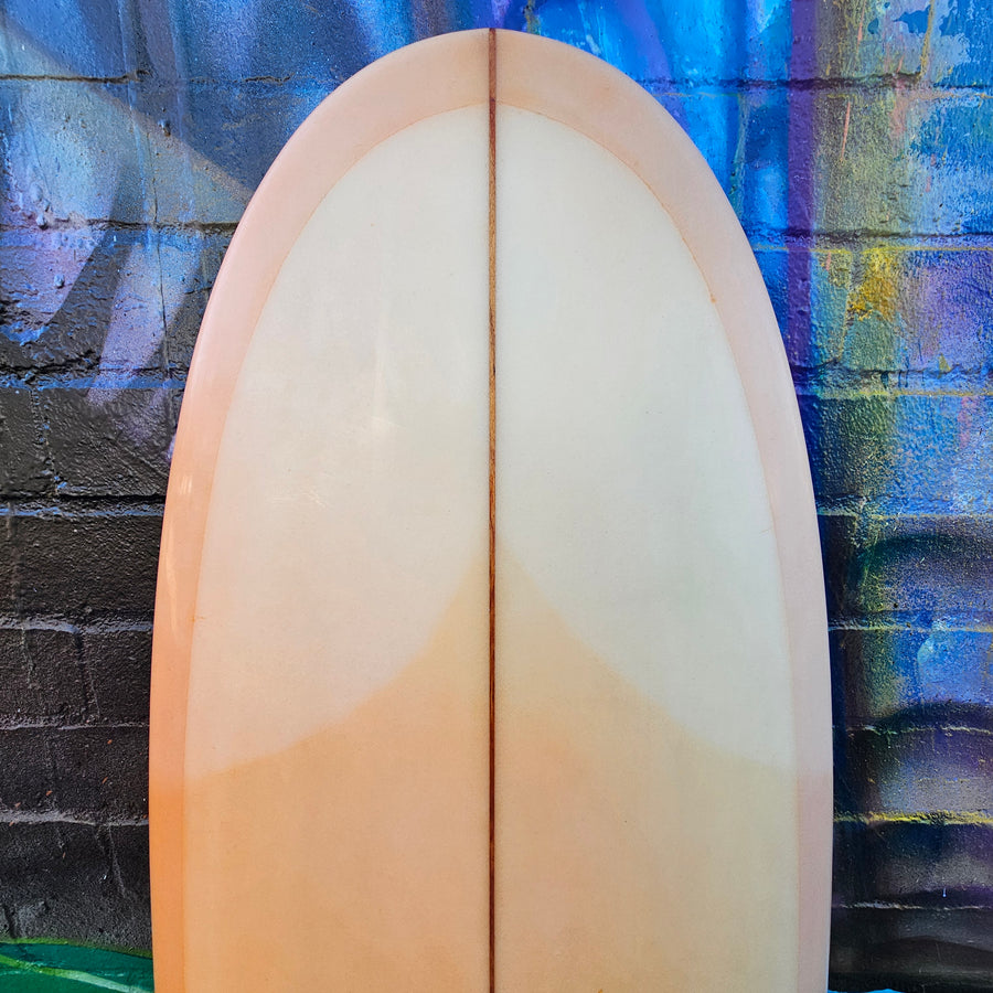 (#2789) Maren Magic Raft 5'6" x 21" x 2 1/2" Glass In Fins