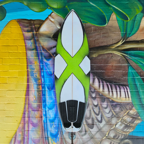 (#2706) B.V Shapes Grom Board 5'0"x 18 1/4" x 2" 22.2L Futures