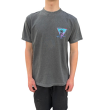 Melbourne Surf Board Shop Miami '84 T-Shirt - Washed Black/Purple