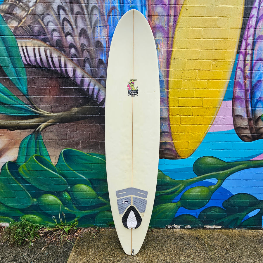 (#7764) Sick Puppy Mini Mal 7'0" x 21" x 2 3/4" Thruster