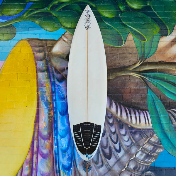 (#2616) ACSOD Blue Lotus 6'0" x 19 3/8" x 2 1/2" 32.5L Futures