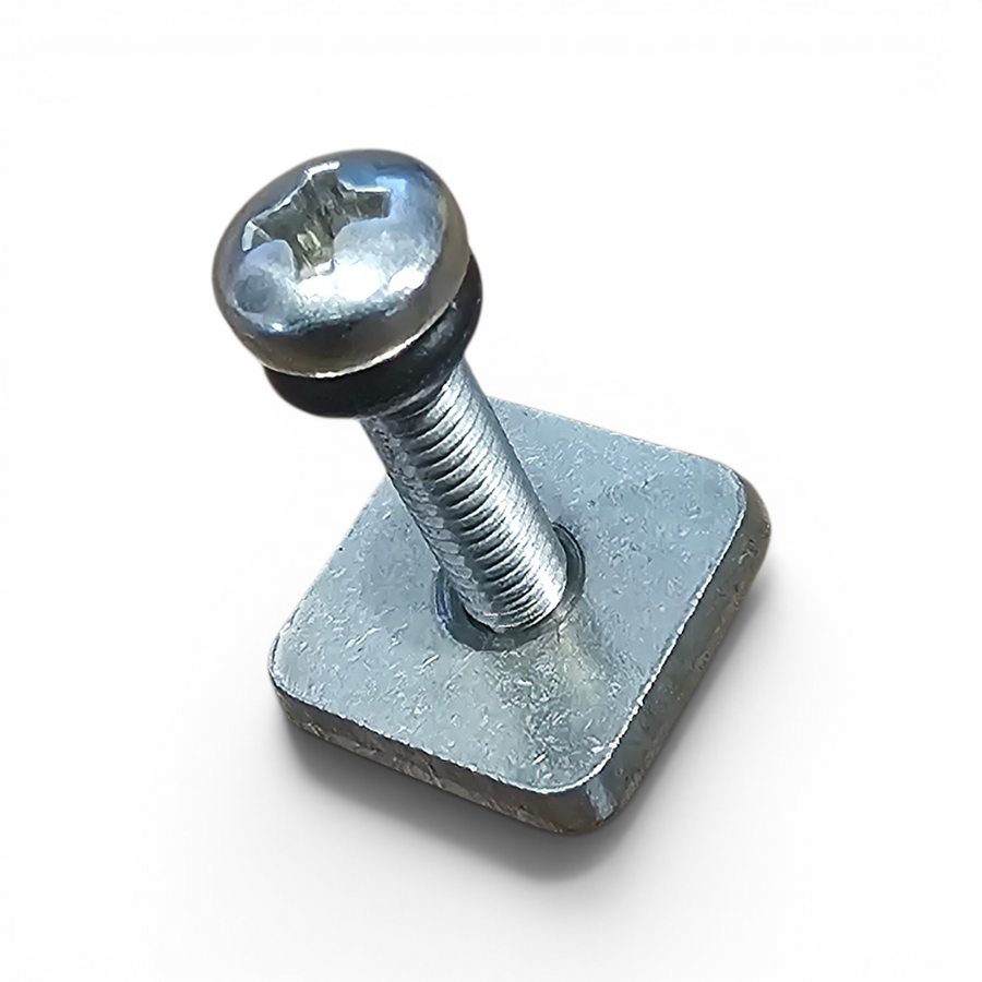 Phillips Head Longboard Screw and Plate