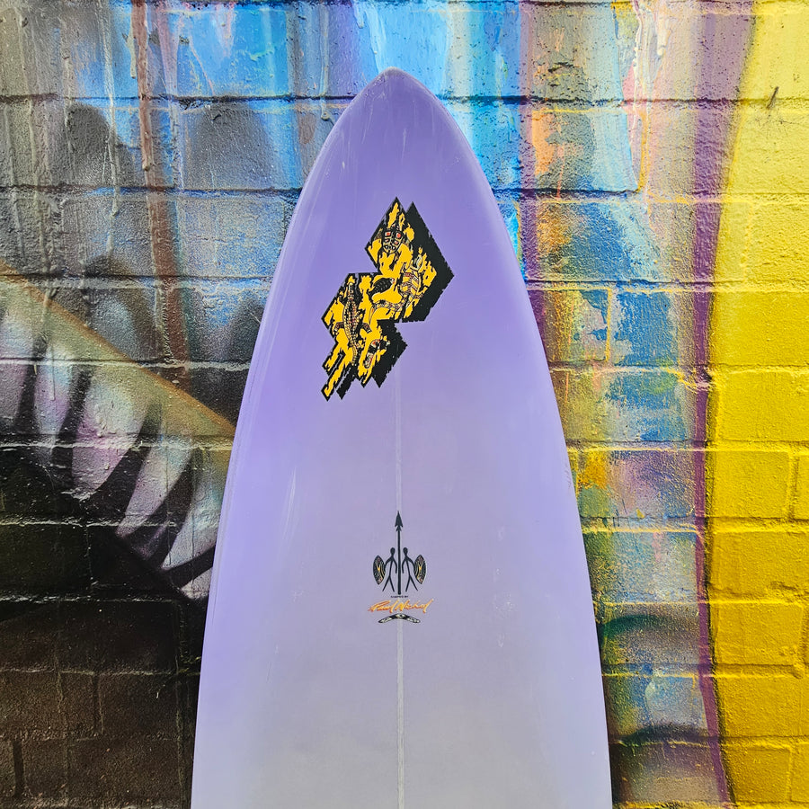 (#7715) Nichol Surfboards Custom 6'3" x 19" x 2 5/8" FCS