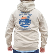 Melbourne Surf Board Shop 'Support Your Local' Hoodie - Sand