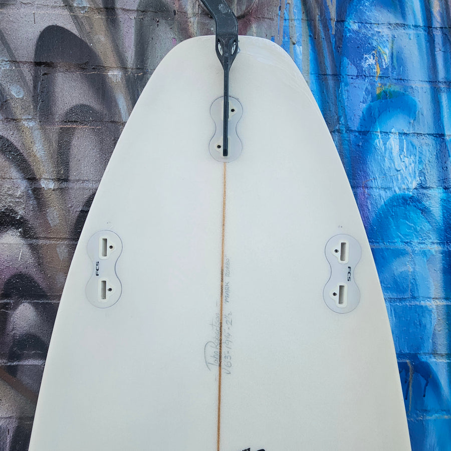 (#7760) Strapper Robbo Custom 6'3" x 19 1/4" x 2 1/2" FCS