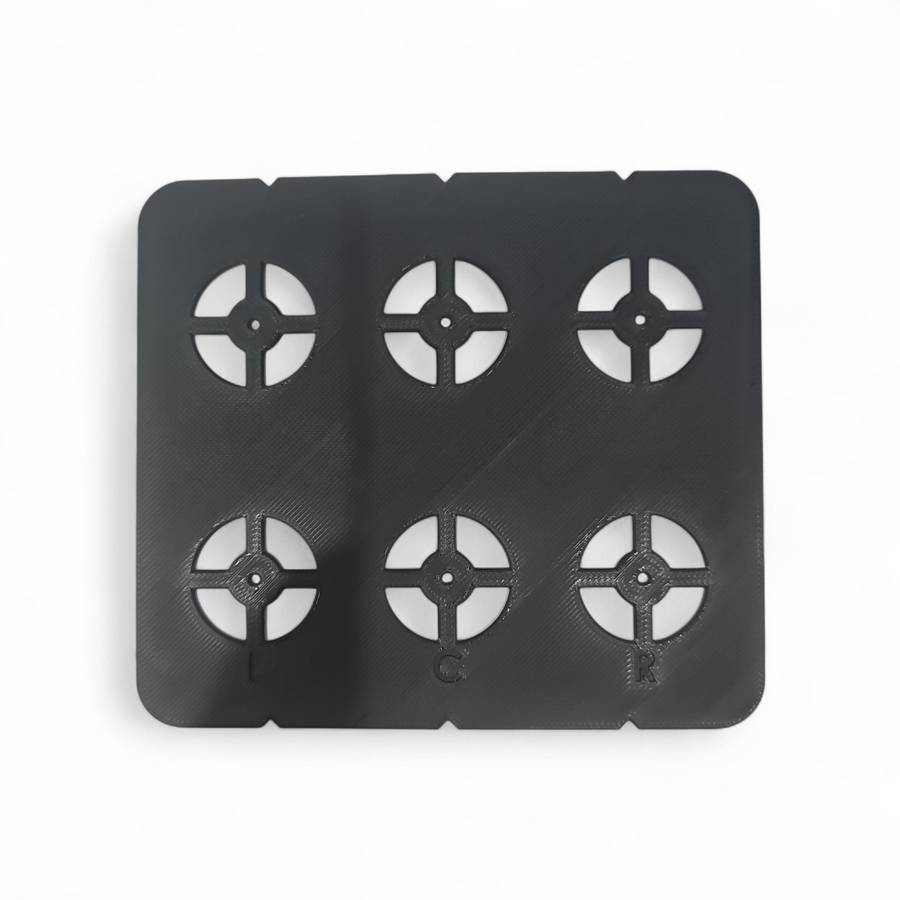 FCS X2  Board Marking Out Template