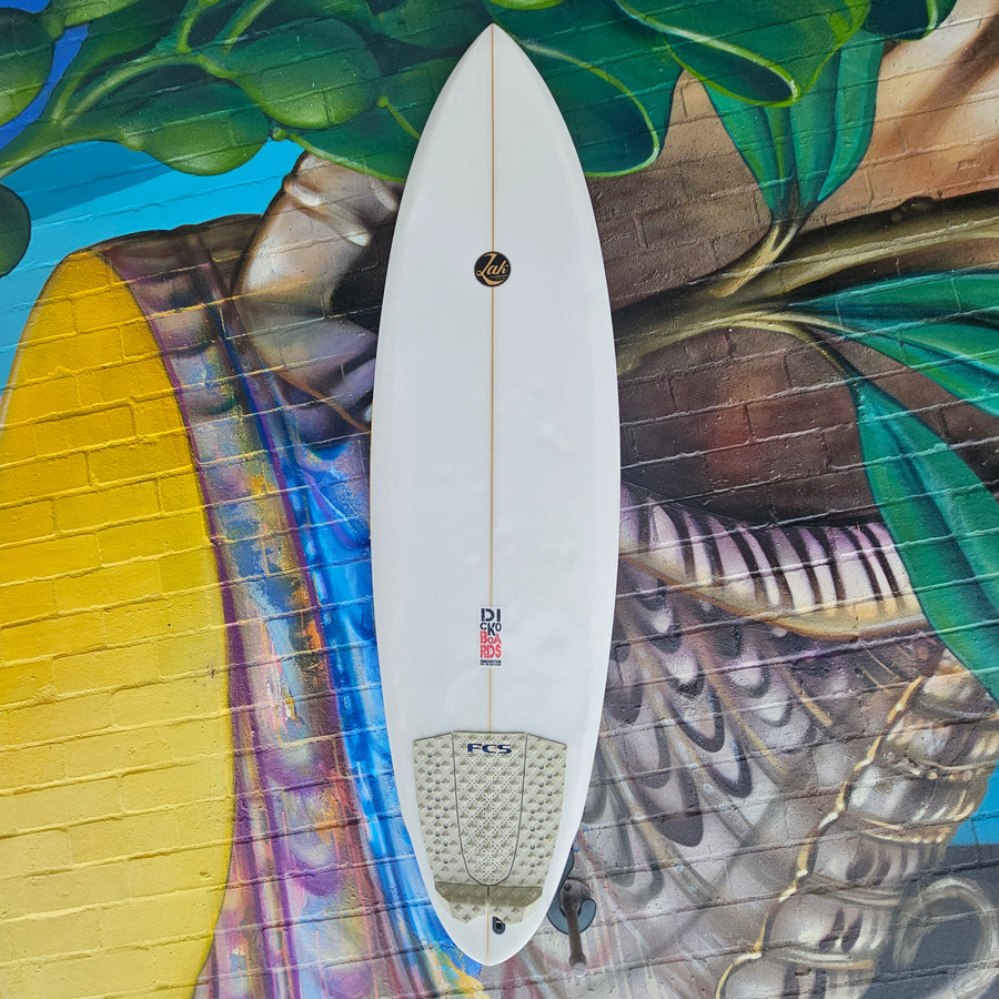(#2741) Zak X Dicko Acid Drop 6'0" x 20" x 2 5/8" 36L Futures