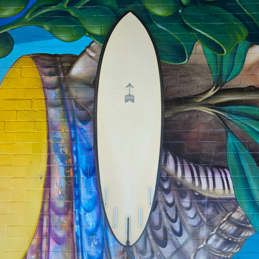 (#7697) Danny Hess The Ranger 6'0" x 20.25" x 2.5" Futures