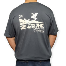 Zak Surfboards T-Shirt Surf Logo Petrol Blue