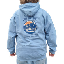 Melbourne Surf Board Shop 'Support Your Local' Hoodie - Stone Blue
