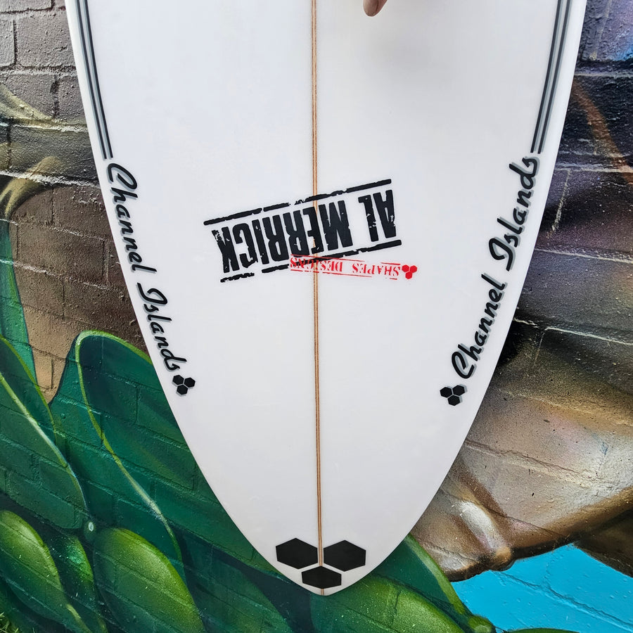 (#7732) Channel Islands Fishbeard 6'0" x 20 1/8" x 2 11/16" 35.2L Futures