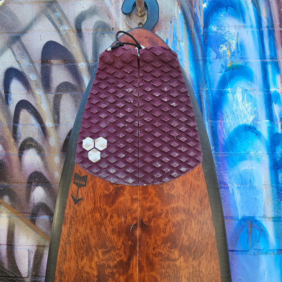 (#7697) Danny Hess The Ranger 6'0" x 20.25" x 2.5" Futures