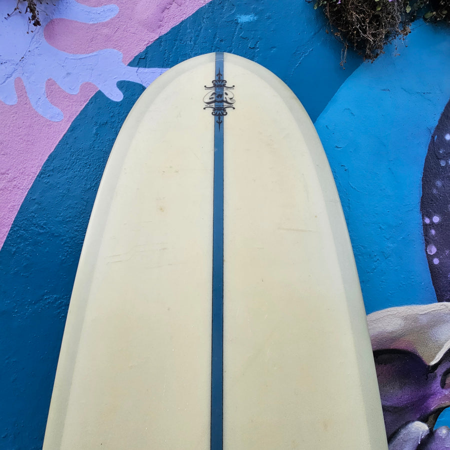 (#7780) George Rice Custom 9'1" x 23" x 3 1/4" Glass In Single Fin