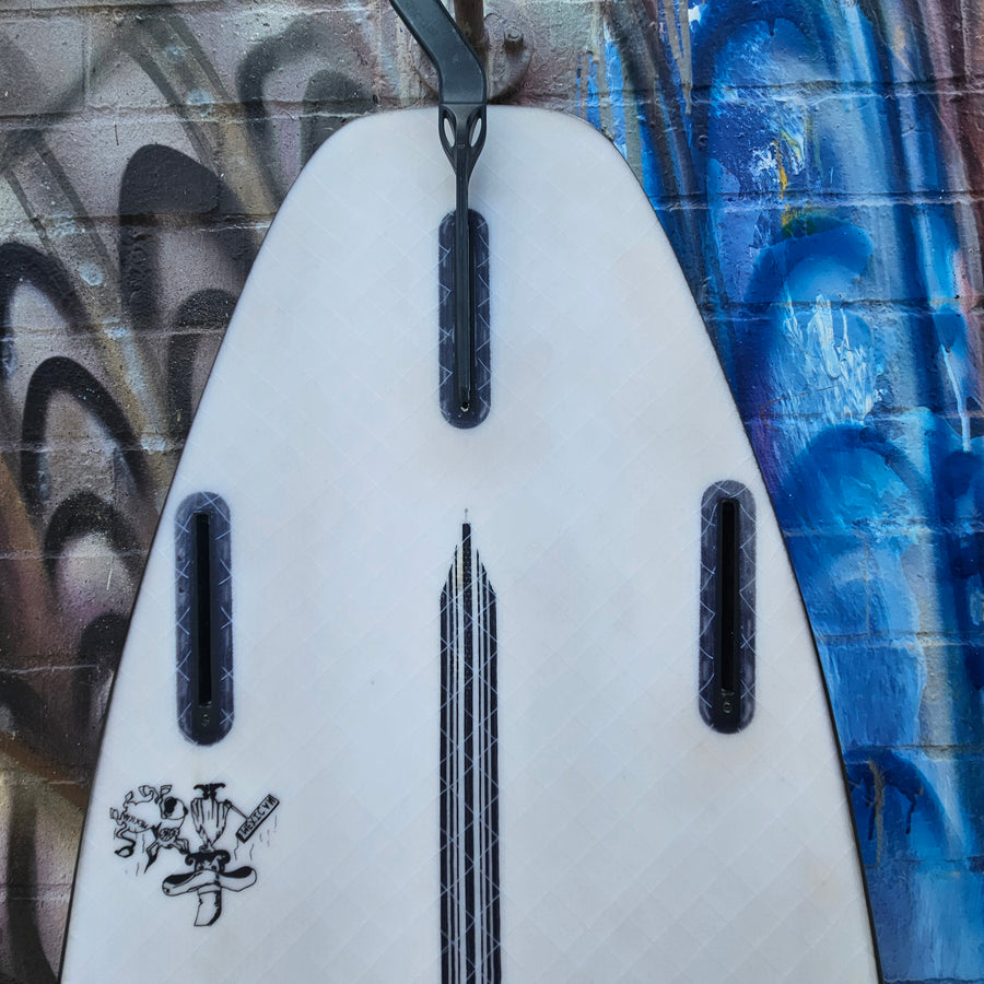 (#2716) Dylan 'Mexican" 6'1" x 20" x 2 3/4" 35.5L Futures