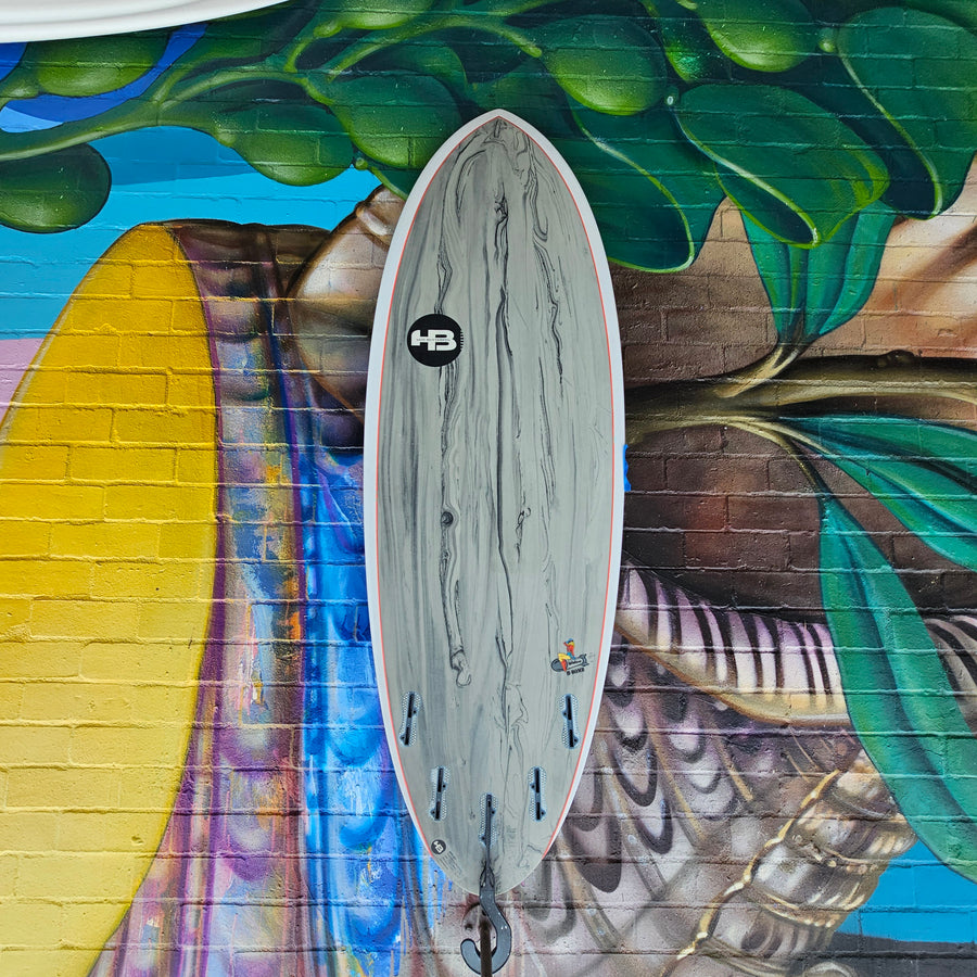 (#7796) Hot Buttered H-Bomb 5'10" x 22 1/2" x 2 5/8" 34.66L FCSII