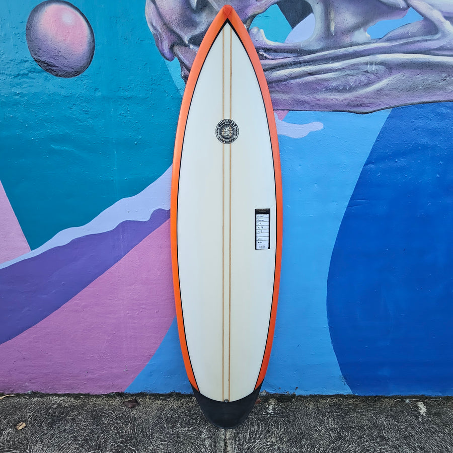 (#7767) Bushrat Flex Tail 6'2" x 20 5/8" x 2 3/4" Fins Incl.