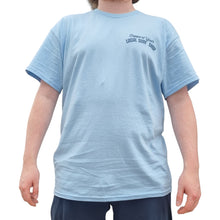 Melbourne Surf Board Shop 'Support Your Local' T-Shirt - Light Blue