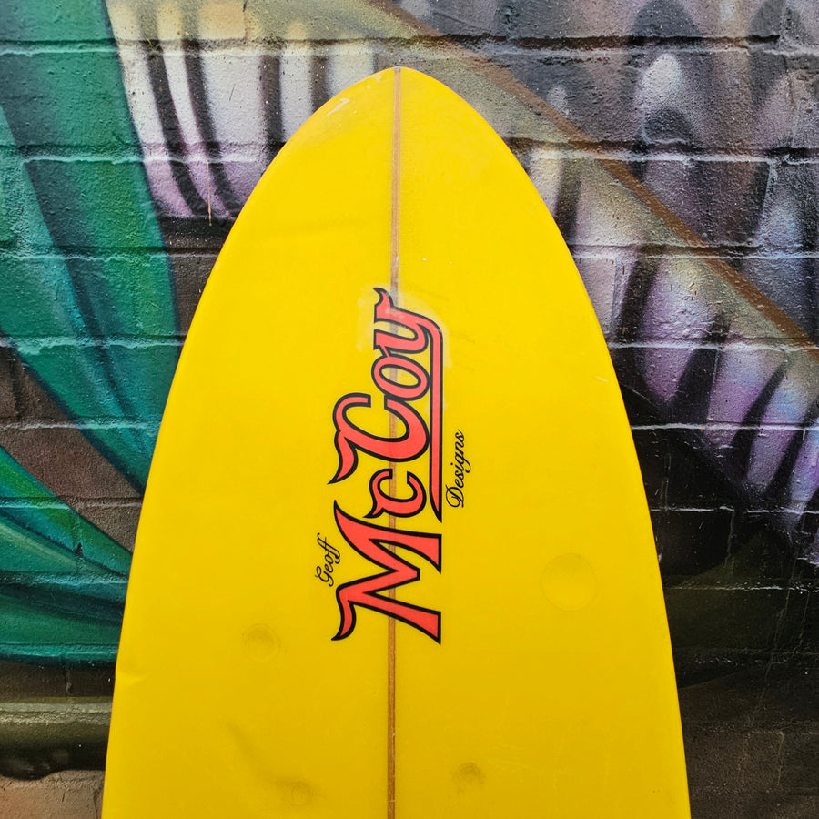 (#7797) McCoy Nugget 6'6" x 20" x 2 3/4" Glass-in Fins