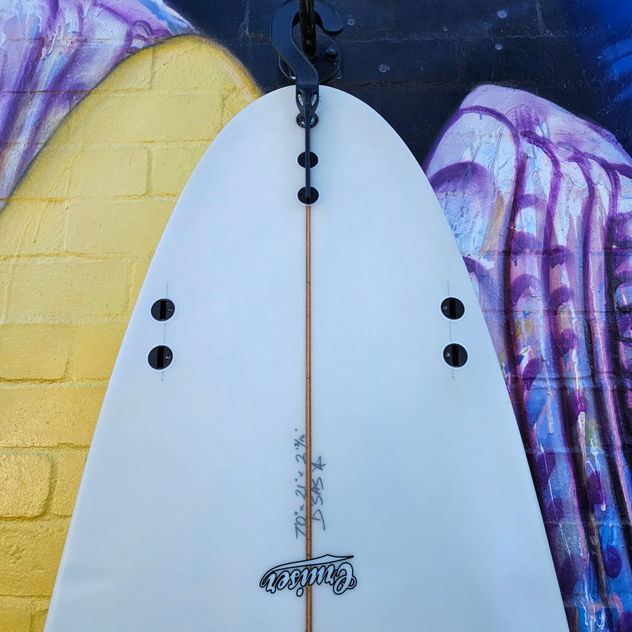 (#7781) Strapper Cruiser 7'0" x 21" x 2 13/16" FCS
