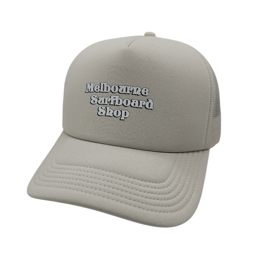 Melbourne Surf Board Shop Trucker Bubble Logo