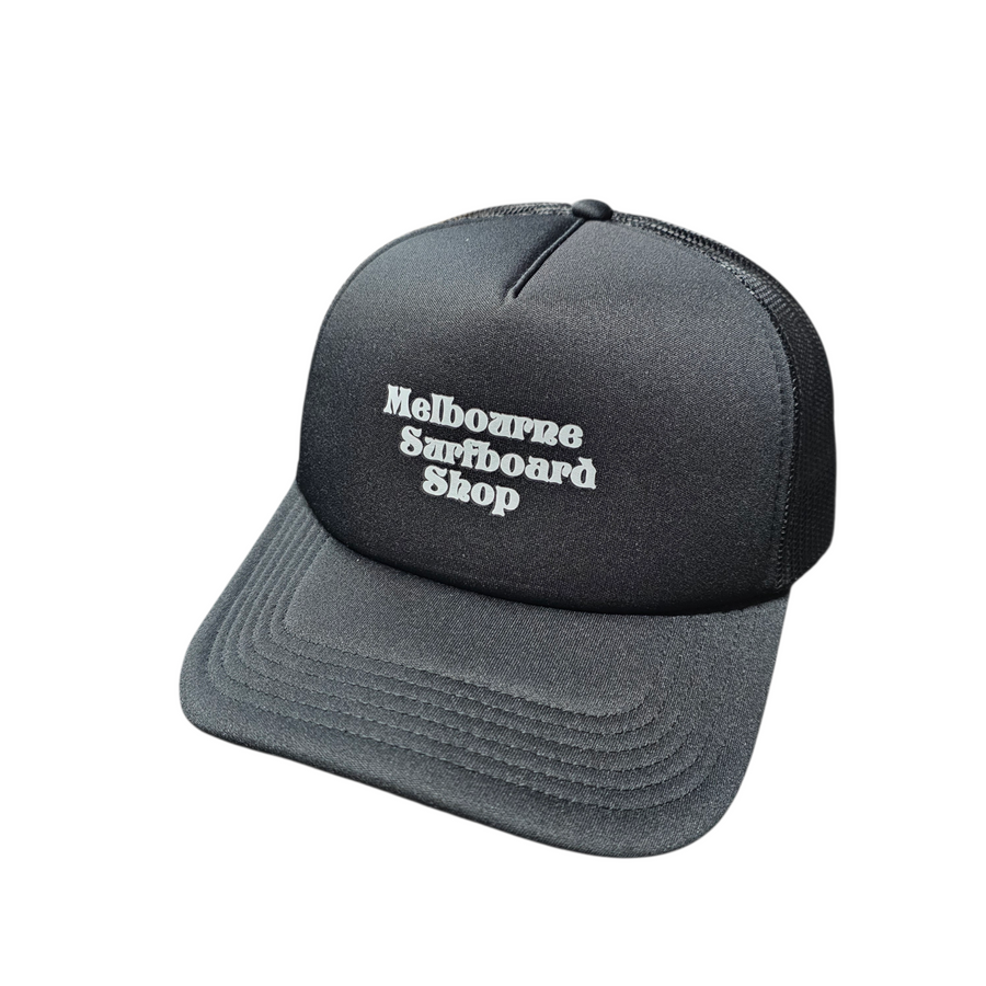 Melbourne Surf Board Shop Trucker Bubble Logo