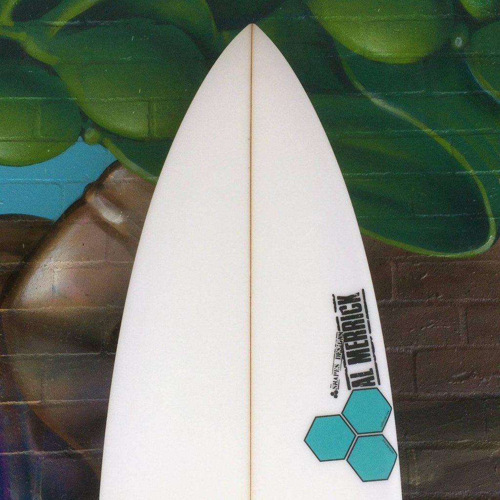 (#1054) Channel Islands Happy 5'9" x 18 1/4" x 2 1/4" 24.4 FCSII Second Hand Surfboards Channel Islands 