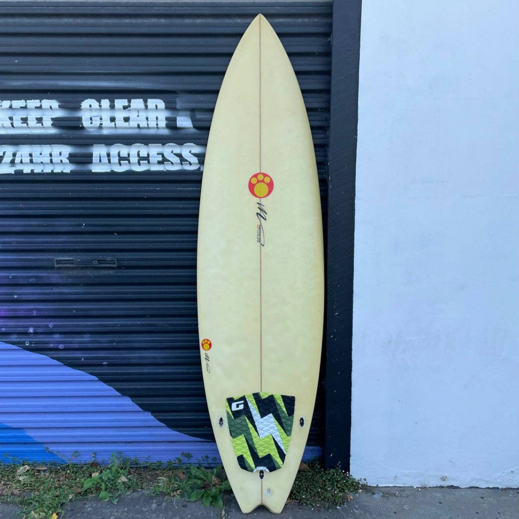 (#1215) Maurice Cole Protow 3 6'4" x 20" x 2 3/4" Red-X Fins Incl. Second Hand Surfboards Maurice Cole 