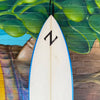(#1244) Zak Ogram Golden Rod 6'1" x 20. 1/2" x 2. 11/16" 36.0 L FCSII Second Hand Surfboards Zak Ogram 