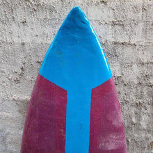 (#1284) Blue and Purple Single 6'2" x 20 1/2" x 3 5/8" Second Hand Surfboards Melbourne Surfboard Shop 
