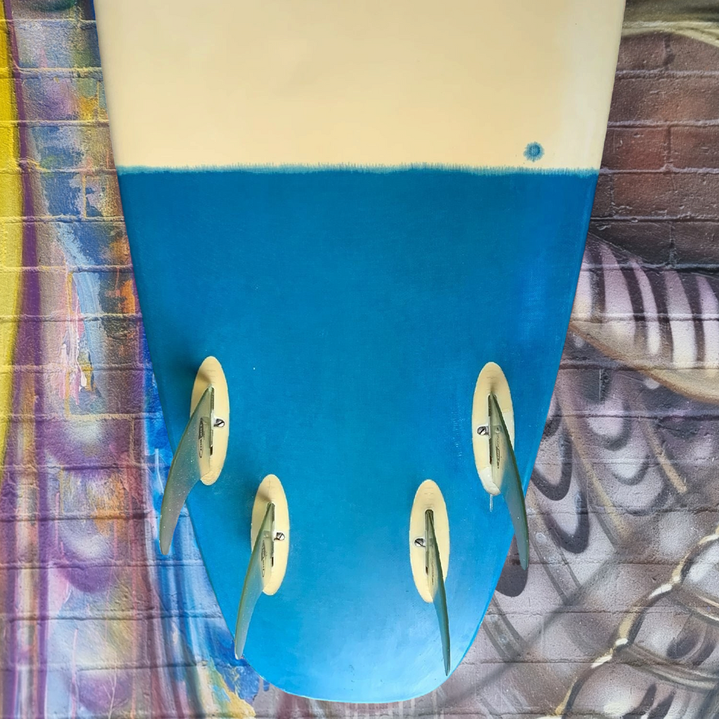 (#1327) Custom Shape 6'0" x 20" x 3" LokBox (fins inc) Second Hand Surfboards Melbourne Surfboard Shop 